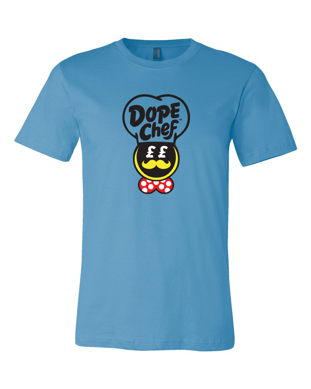 DOPE CHEF™ PREMIUM UNISEX T-SHIRT — WEAR THE FREQUENCY OF UNITY ( Ocean Blue )