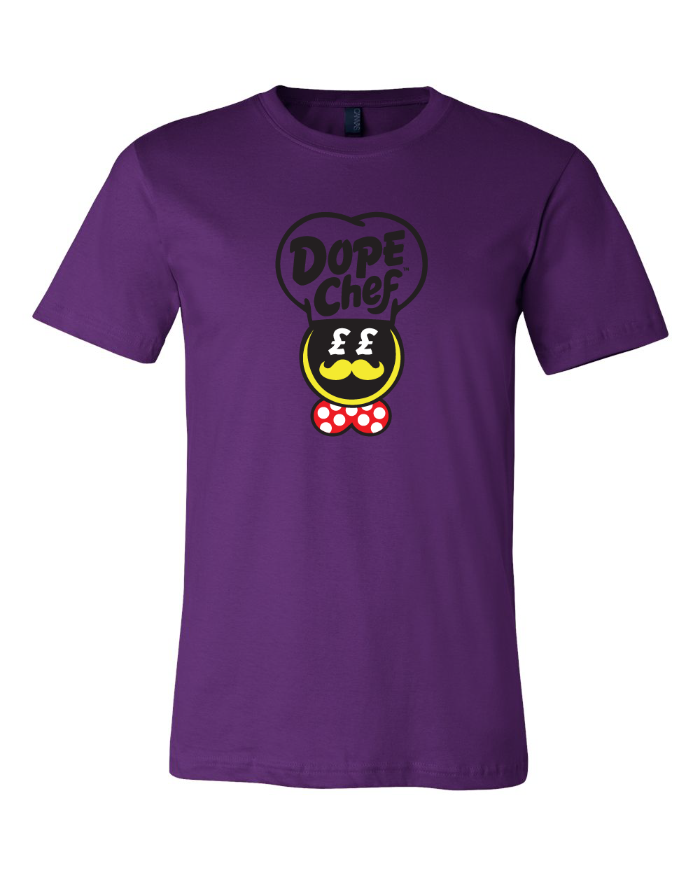 DOPE CHEF™ PREMIUM UNISEX T-SHIRT — WEAR THE FREQUENCY OF UNITY ( PURPLE )